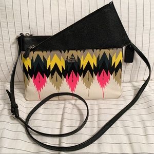 COACH limited edition crossbody with clutch